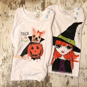 Children’s Place long sleeve Halloween T-shirts